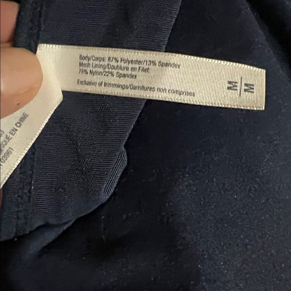 Shambhala Navy Racerback Tank Top - Picture 4 of 4